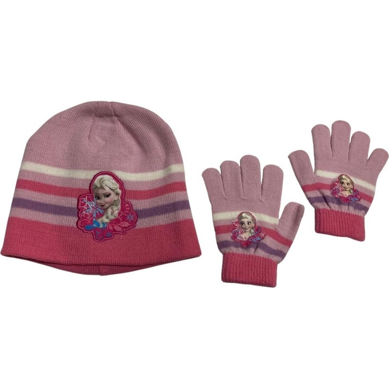 Set de 2 piezas de Frozen Disney sombrero y guantes The Snow Queen ...