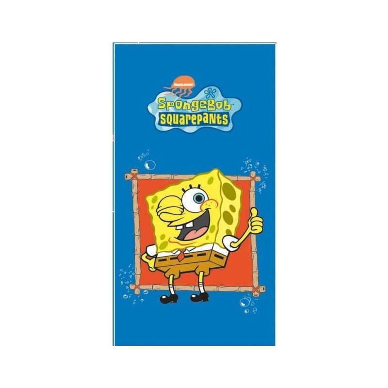 Bob l'Eponge Strandtuch oder Badetuch Baumwolle - New discount.com