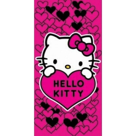 Drap de plage coton Hello Kitty - New discount.com