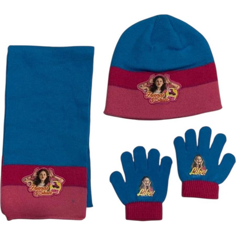 Set 3 pièces Bonnet + écharpe + gants Soy Luna - New discount.com