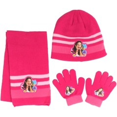 Set 3 pieces Beanie + scarf + gloves Soy Luna disney, New discount....