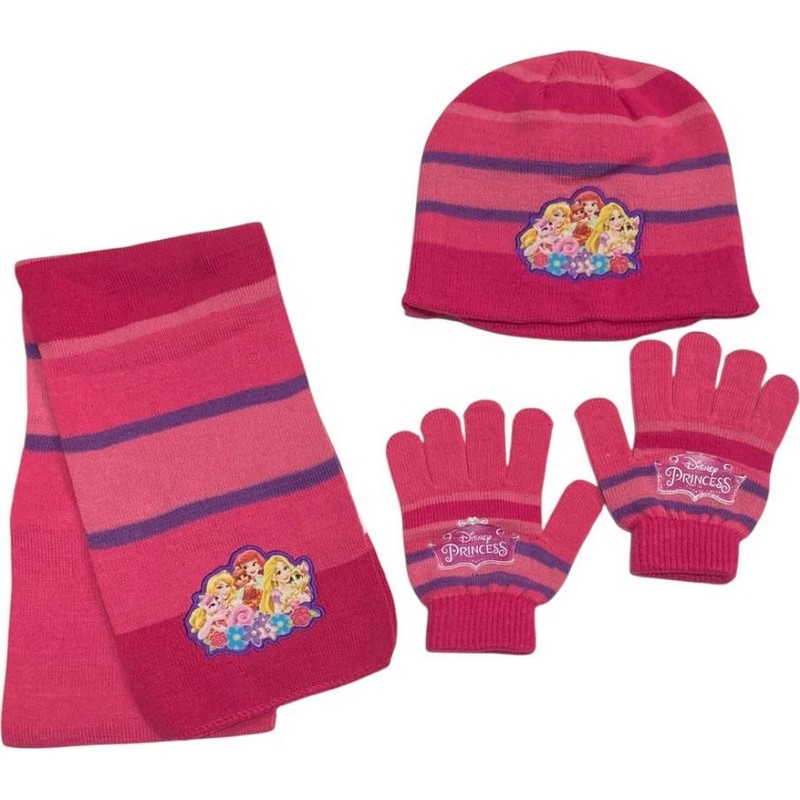 Set 3 pezzi Beanie + Guanti + Sciarpa Princess Pets 780-243 - New d...