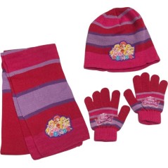 Set 3 pezzi Beanie + Guanti + Sciarpa Princess Pets 780-243 - New d...