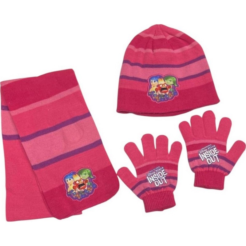 Set 3 pièces Bonnet + Gants + Echarpe Vice Versa - New discount.com