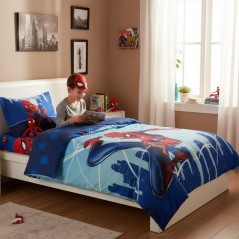Spider-Man Bettwäscheset Aus Baumwolle - New discount.com