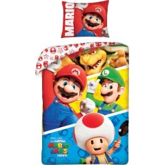 Parure de lit Super Mario - housse de couette Super Mario - New dis...