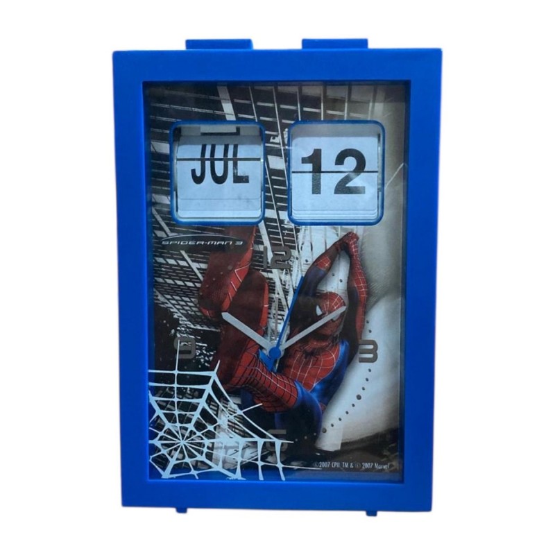 Spiderman-Wecker mit Kalender - New discount.com
