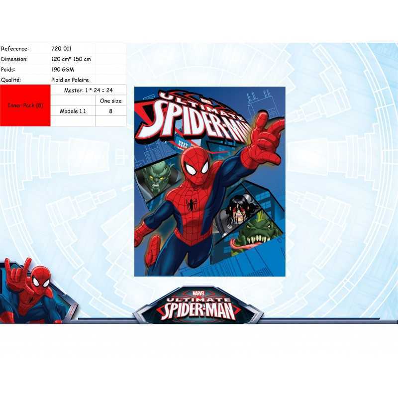Plaid polaire Spiderman - 720-011