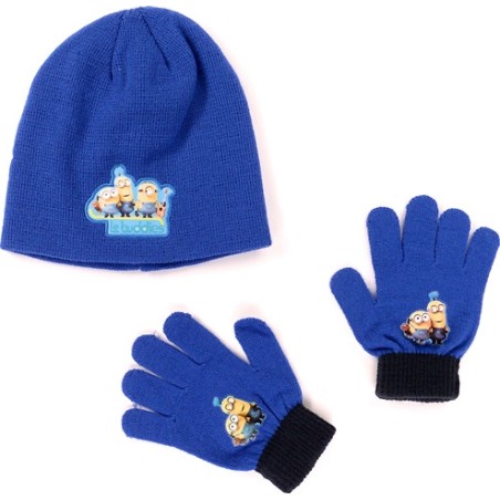 Set 2 Stück Minions Hut und Handschuhe Minions - New discount.com