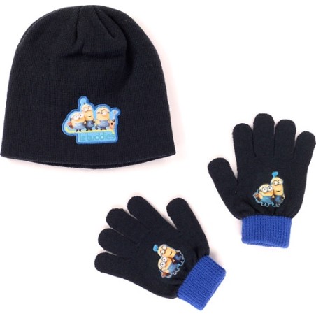 Set 2 Stück Minions Hut und Handschuhe Minions