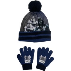 Sombrero de Star Wars de 2 piezas y guantes de Star Wars. -New disc...