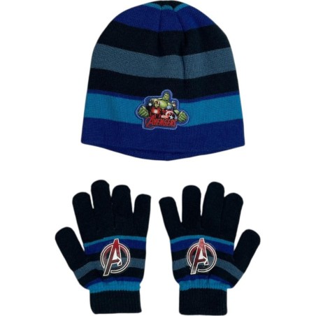 Set 2 pièces Avengers bonnet et gants Avengers - New discount.com