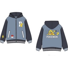 Chaqueta con capucha Pokémon con 2 bolsillos -New discount.com