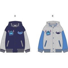 Stitch Disney Kapuzenpullover mit 2 Taschen