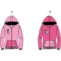 Veste Gabby's Dollhouse capuche avec 2 poches - New discount.com