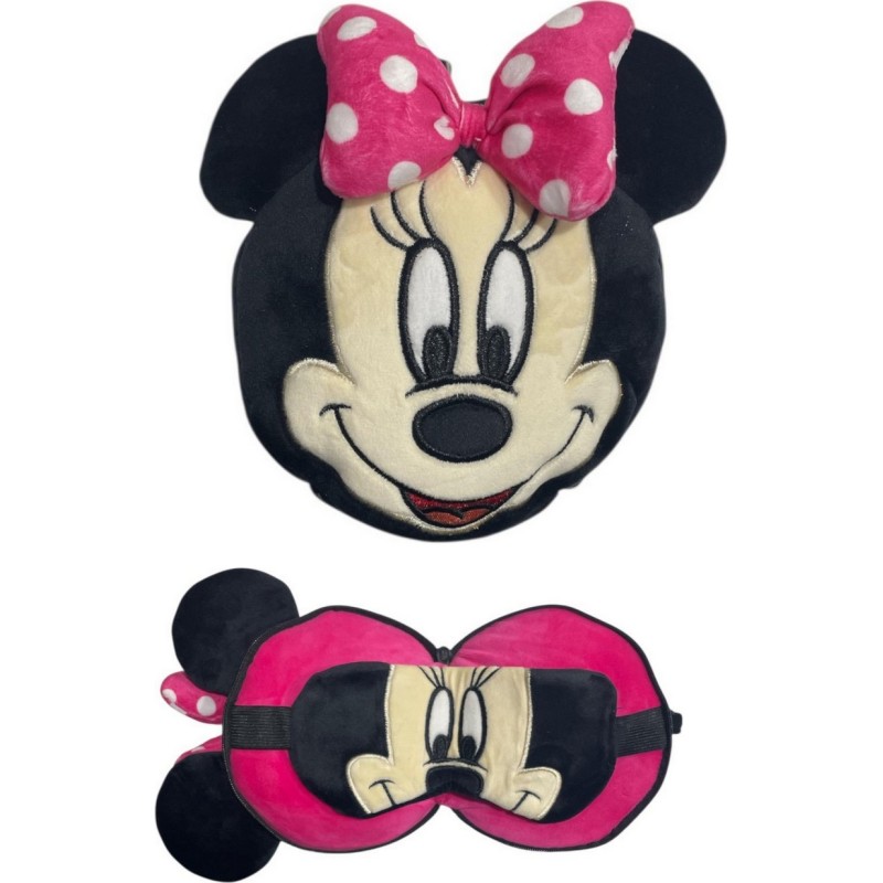 Cuscino da viaggio e maschera per dormire Relaxeazzz Minnie Disney ... Cuscino da viaggio e maschera per dormire Relaxeazzz Minnie Disney ...