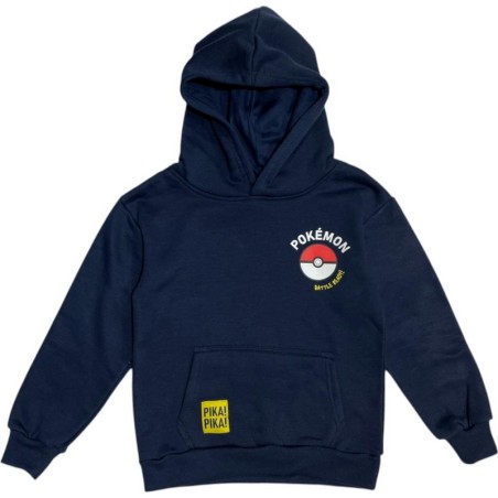 Chaqueta con capucha Pokémon con 2 bolsillos -New discount.com