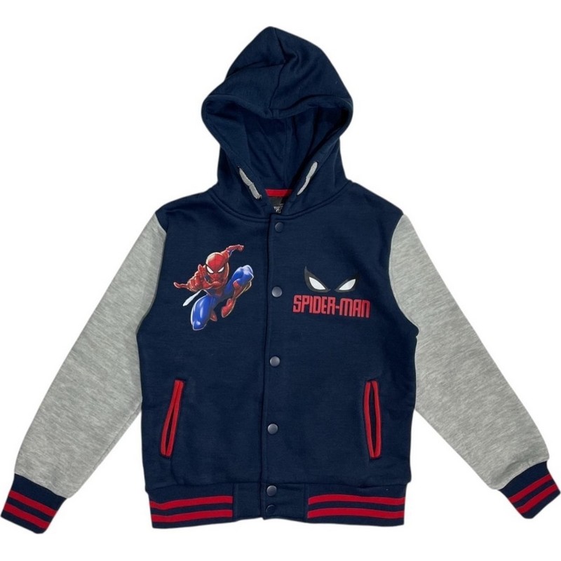 Veste à capuche Spiderman avec 2 poches - New discount.com Veste à capuche Spiderman avec 2 poches - New discount.com