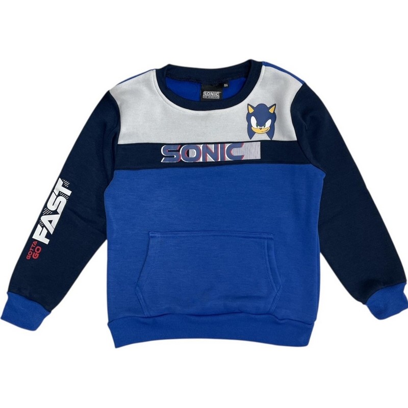 Sudadera de Sonic con 2 bolsillos -New discount.com