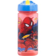 Bouteille d'eau carrée Spiderman 510 ml - New discount.com