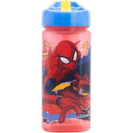 Bouteille d'eau carrée Spiderman 510 ml - New discount.com