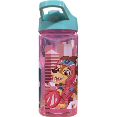 Quadratische Wasserflasche Paw Patrol