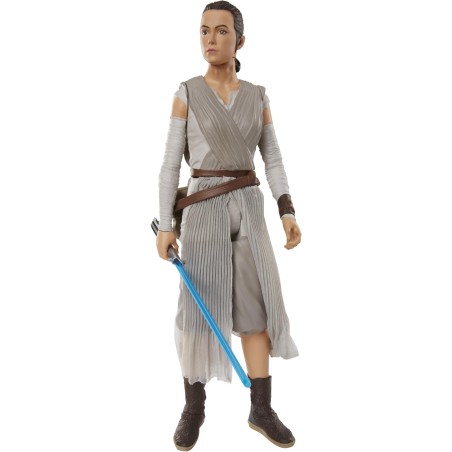 Estatuilla Star Wars  Rey Big  45 cm de PVC con su pistola bláster.