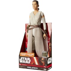 Statuetta Star Wars Rey Big 45 cm in PVC con la sua pistola blaster...