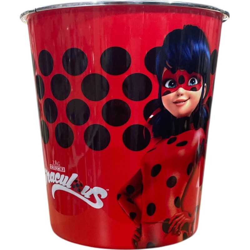 Pattumiera di plastica Miraculous - New discount.com