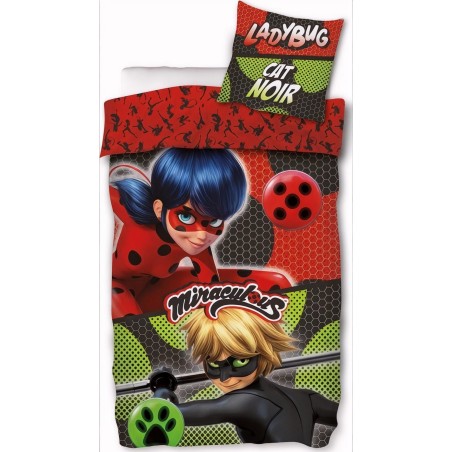Parure Housse de couette Miraculous - Ladybug