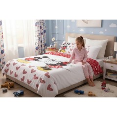 Set di biancheria da letto Mickey e Minnie