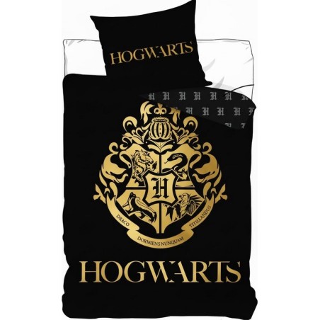 Set di biancheria da letto Harry Potter luminosissimo - Copripiumino e federa che si illuminano di notte