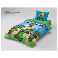 Minecraft quilt cover set, New discount.com, Nouveautés chez new di...