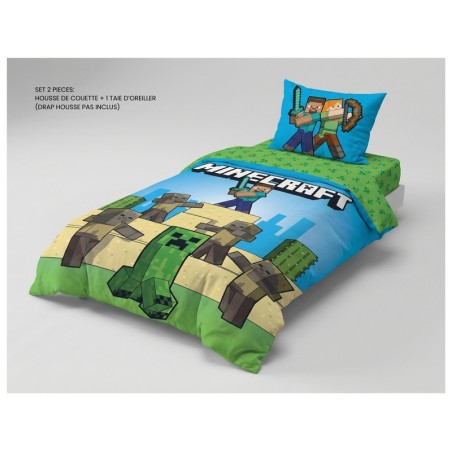 Juego de funda de colcha Minecraft -New discount.com