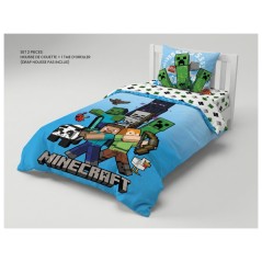 Juego de funda de colcha Minecraft -New discount.com