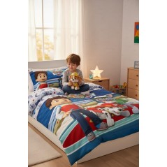 Copripiumino Paw Patrol - 1 copripiumino 140x200  - cotone