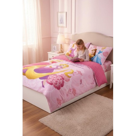 Princess Disney Duvet Cover Set + Princess Disney Pillow Cases