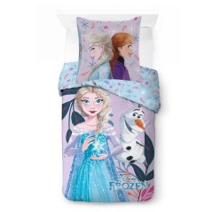 Parure Housse de couette La reine des neiges en coton - New discoun...