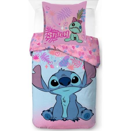 Stitch  duvet cover set In cotton