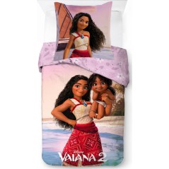 Juego de funda nórdica Vaiana en algodón -New discount.com