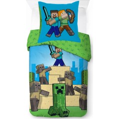 Juego de funda de colcha Minecraft -New discount.com