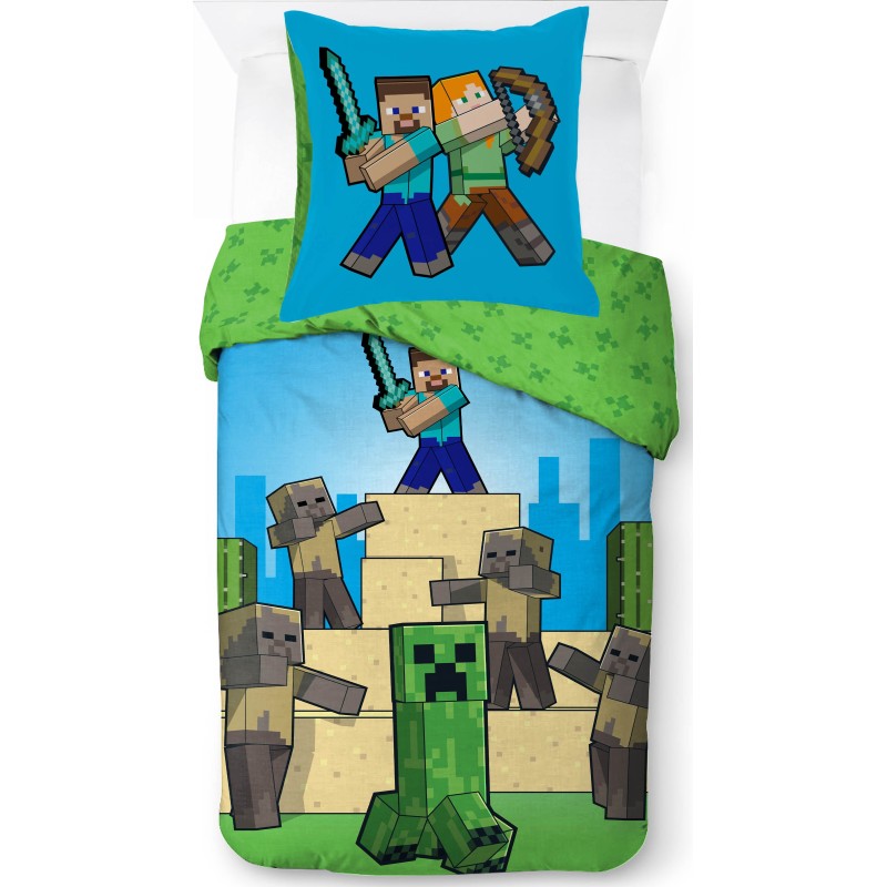 Minecraft Bettbezugset - New discount.com