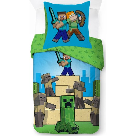 Juego de funda de colcha Minecraft -New discount.com