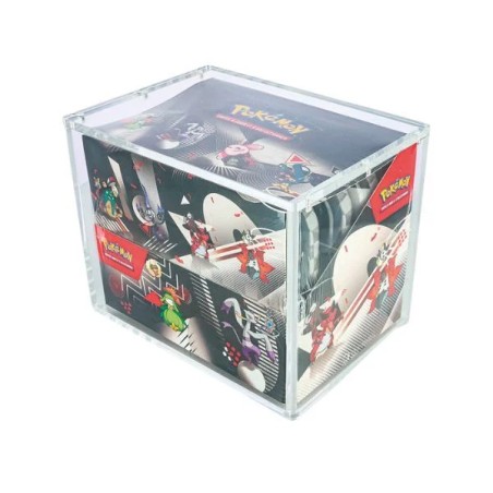 Protection Acrylique pour Display de 8 Mini tin Pokémon - New disco...