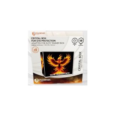 Phoenix Shield - Boite de Rangement - - Protection SOUPLE - CRYSTAL BOX PROTECTION 99% UVR pour Coffret Dresseur d'Elite (x6)