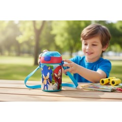 Sonic pop up bottle