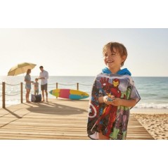 Poncho de bain Avengers à capuche - New discount.com