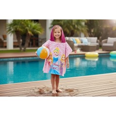 Poncho de baño con capucha Disney PRINCESS -New discount.com