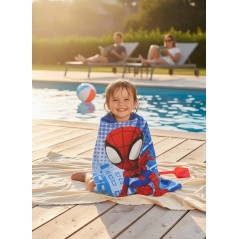 Poncho de bain Spider-Man à capuche - New discount.com