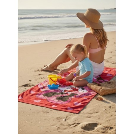 Minnie Disney Strandtuch oder Badetuch Baumwolle